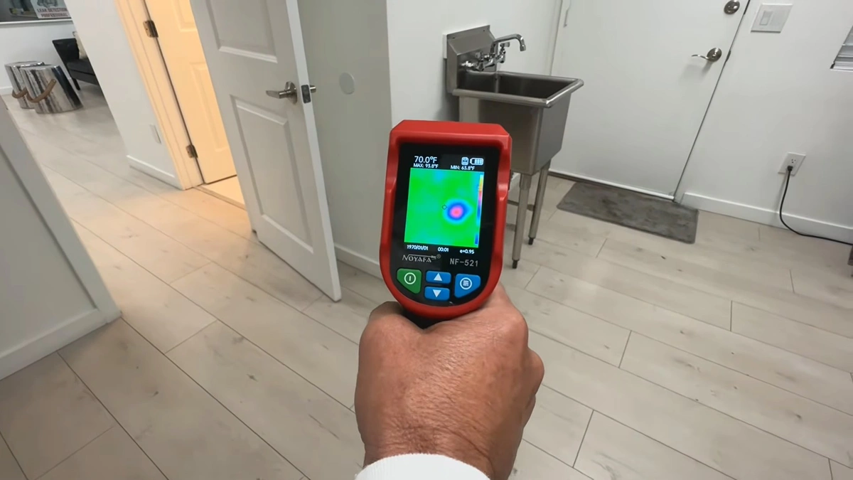 Leak detection thermal camera Lake Stevens WA